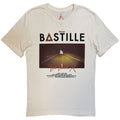 Bastille Unisex T-Shirt: Bad Blood Album Photo (Natural) (Ex-Tour)