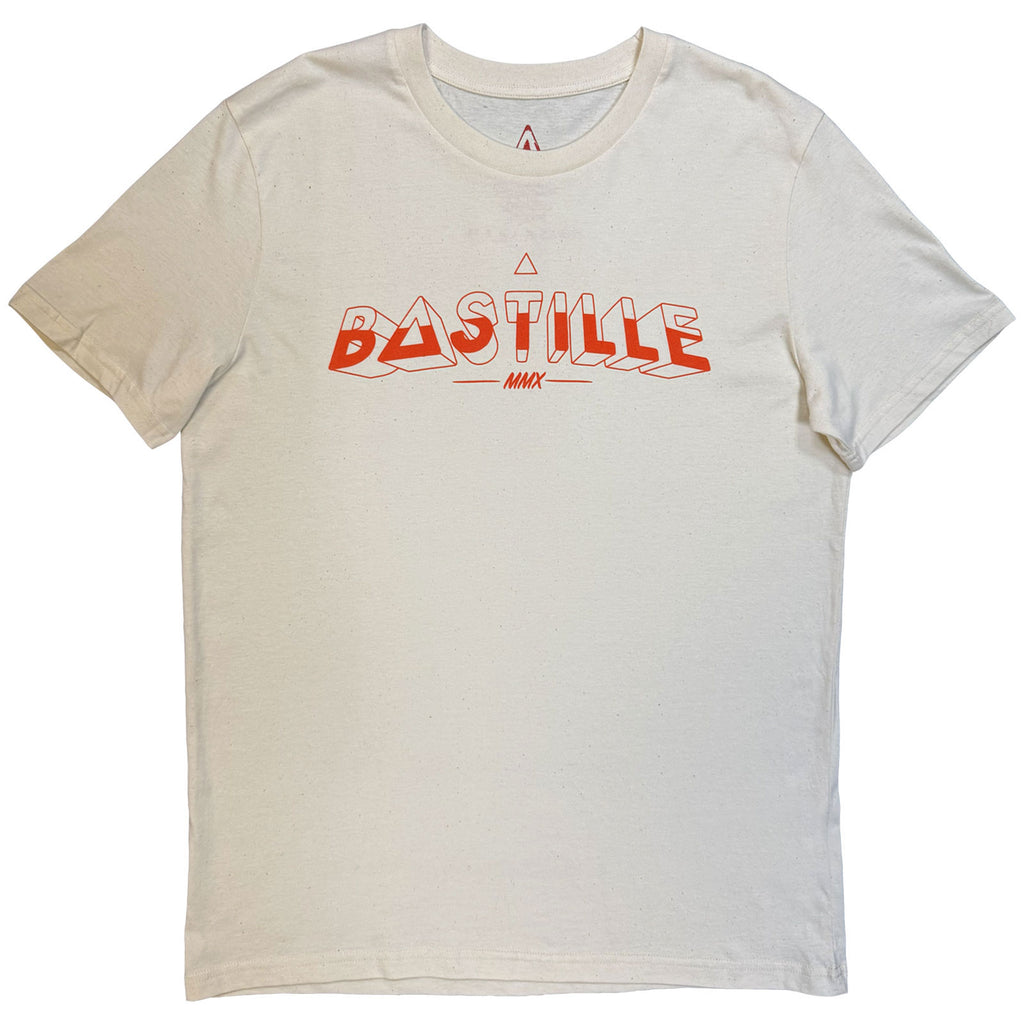 Bastille Unisex T-Shirt: Summer UK & EU Tour 23 (Natural) (Back Print) (Ex-Tour)