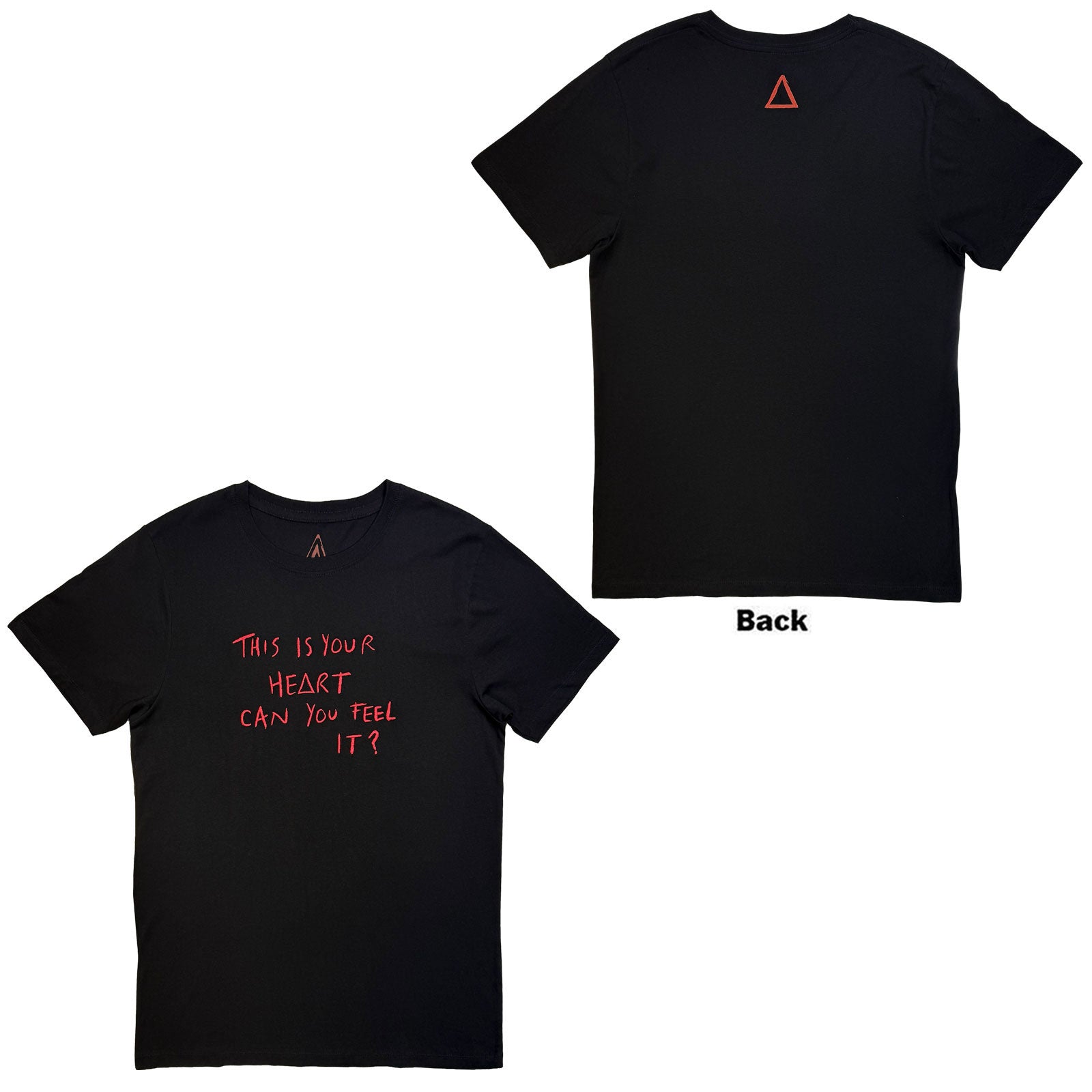 Bastille Unisex T-Shirt: This Is Your Heart (Black) (Back Print) (Ex-Tour)