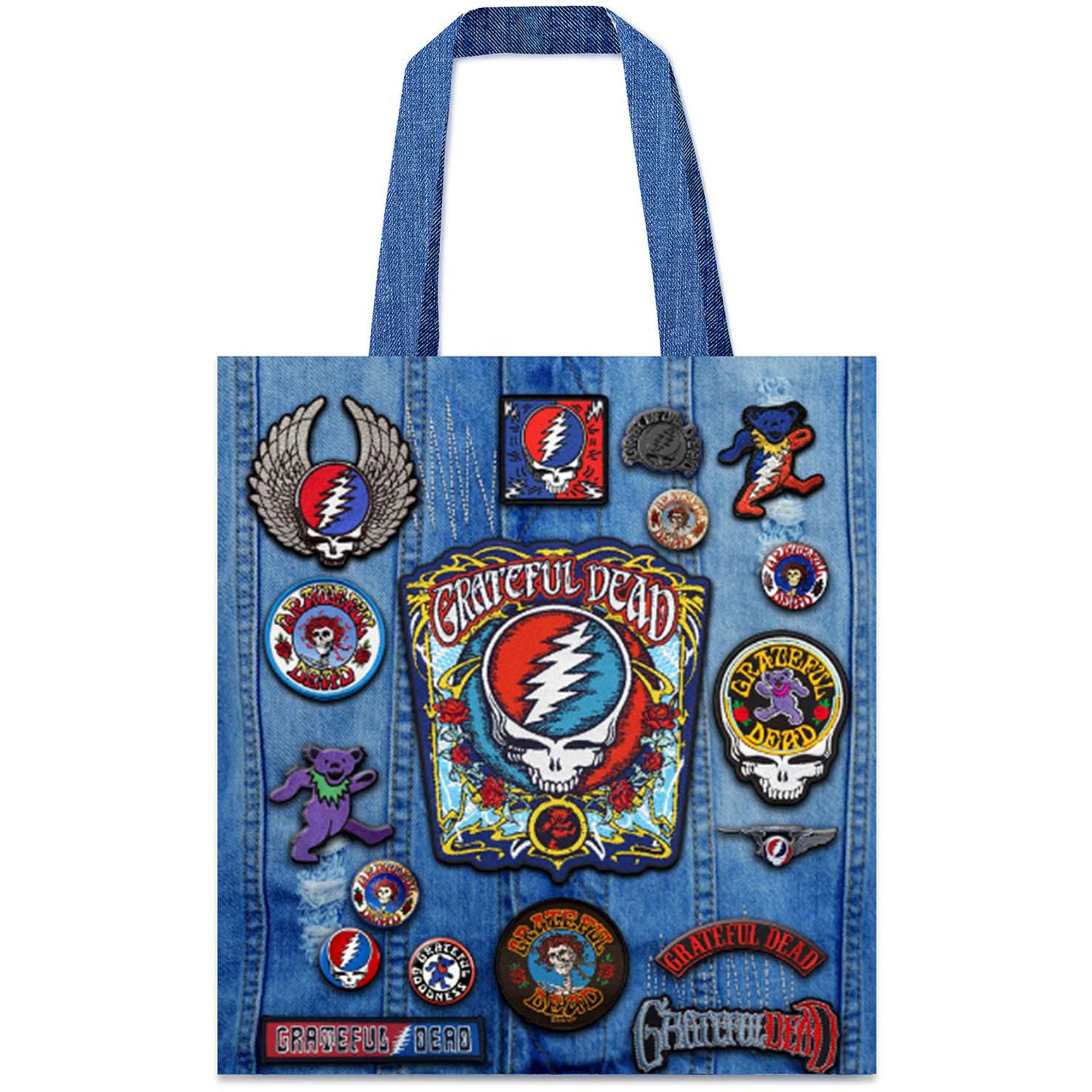 Grateful Dead Battle Bag: Steal Your Face (Multicolour)