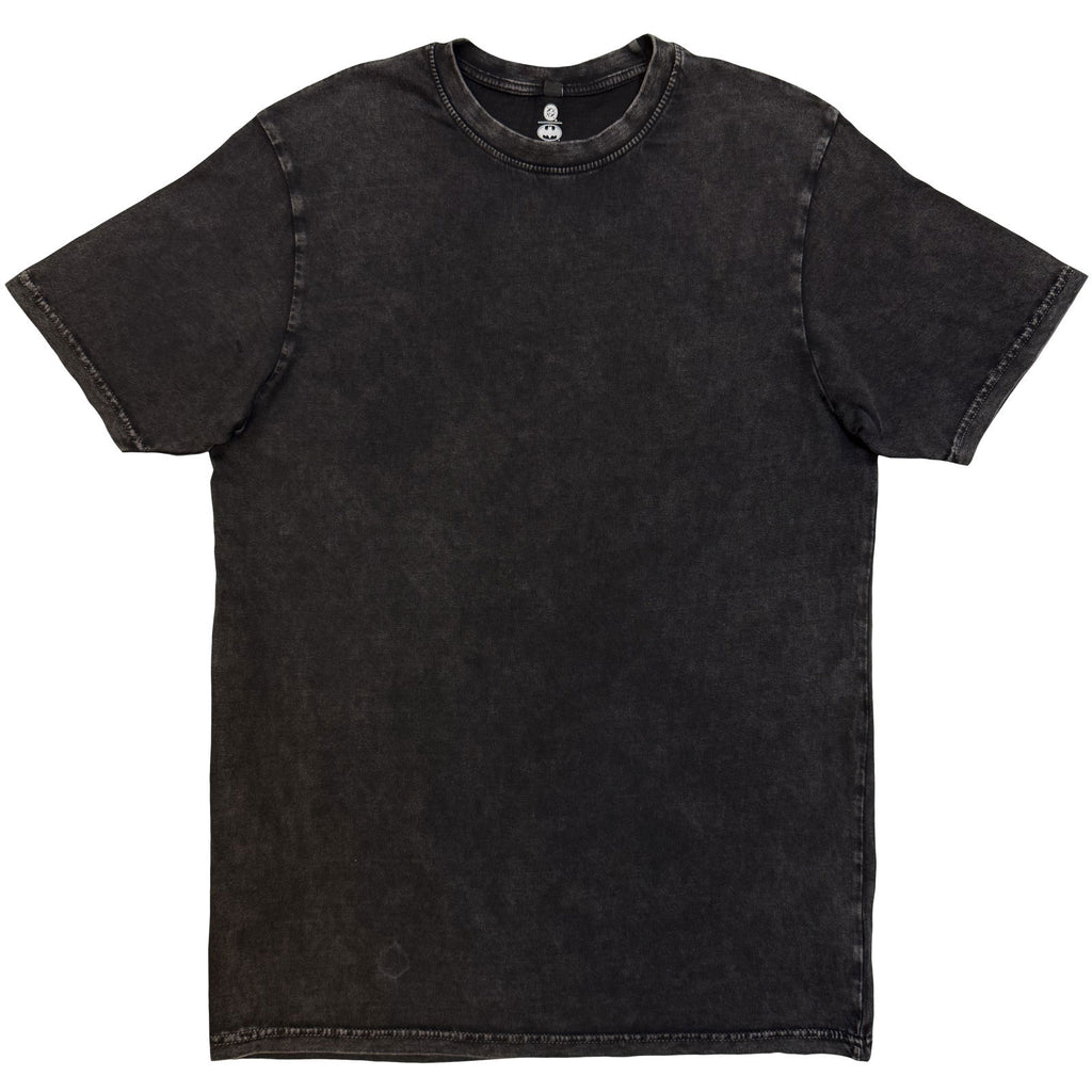 DC Comics Unisex Stone Wash T-Shirt: Batman Logo Through The Ages (Black)