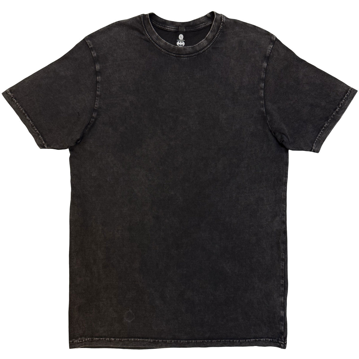 DC Comics Unisex Stone Wash T-Shirt: Batman Logo Through The Ages (Black)