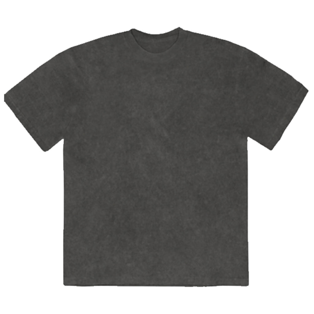 DC Comics Unisex Stone Wash T-Shirt: Batman Classic Logo (Charcoal Grey) (Back Only)