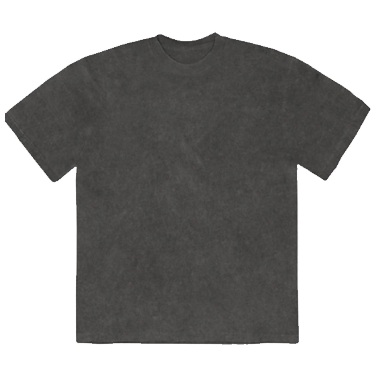 DC Comics Unisex Stone Wash T-Shirt: Batman Classic Logo (Charcoal Grey) (Back Only)