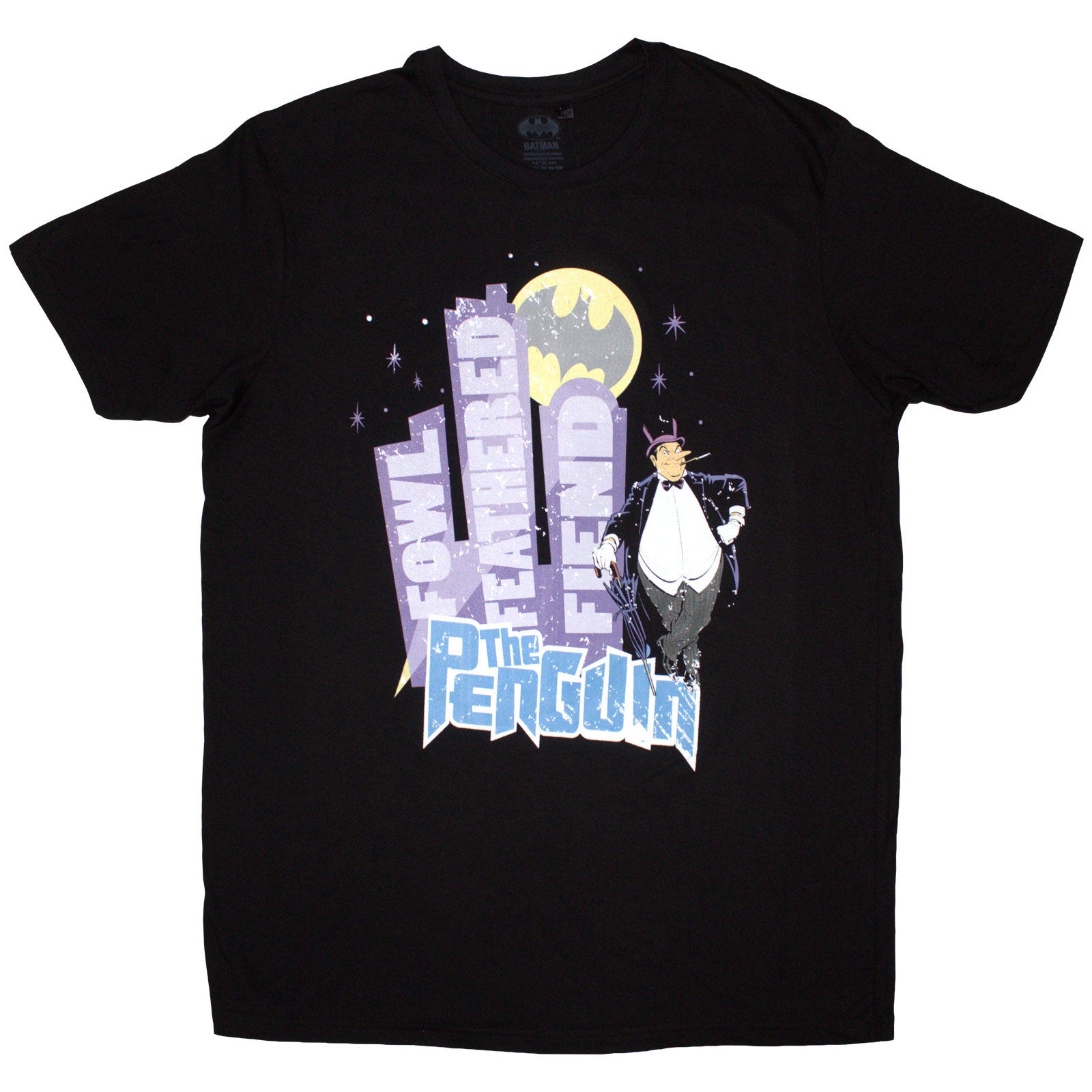 DC Comics Unisex T-Shirt: The Penguin (Black)