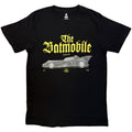 DC Comics Unisex T-Shirt: Batman The Batmobile (Black)