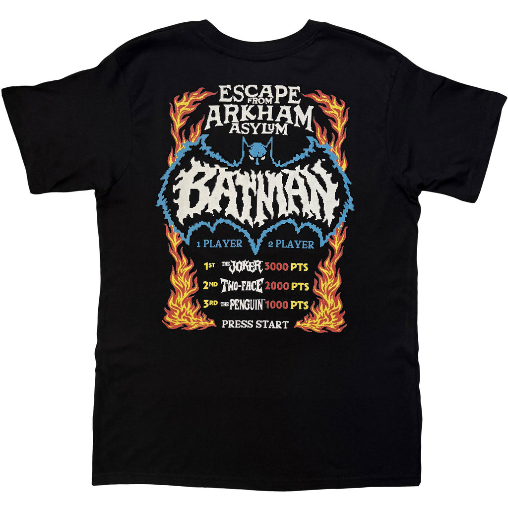 DC Comics Unisex T-Shirt: Batman Batman Escape From Arkham (Black)