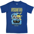 DC Comics Unisex T-Shirt: Batman Batman Batman & Robin Dynamic Duo (Blue)