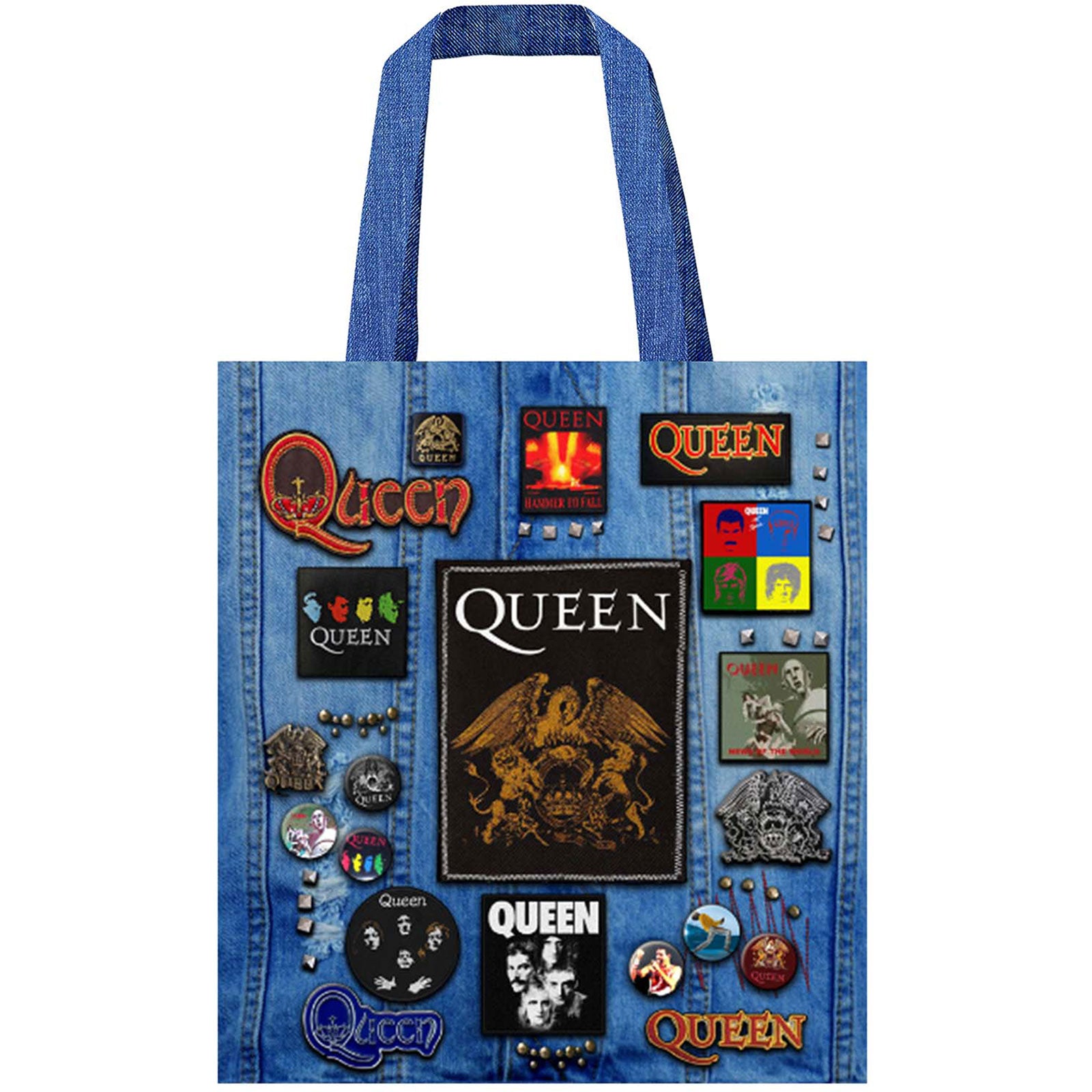 Queen Battle Bag: Crest (Multicolour)