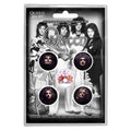 Queen Button Badge Pack: Faces