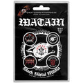 Watain Button Badge Pack: Black Metal Militia