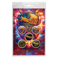 Judas Priest Button Badge Pack: Invincible Shield