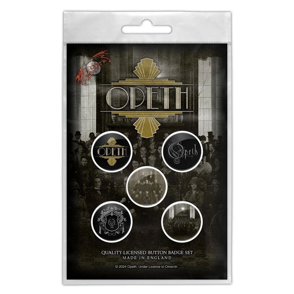 Opeth Button Badge Pack: The Last Will And Testament