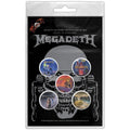 Megadeth Button Badge Pack: Vic Rattlehead