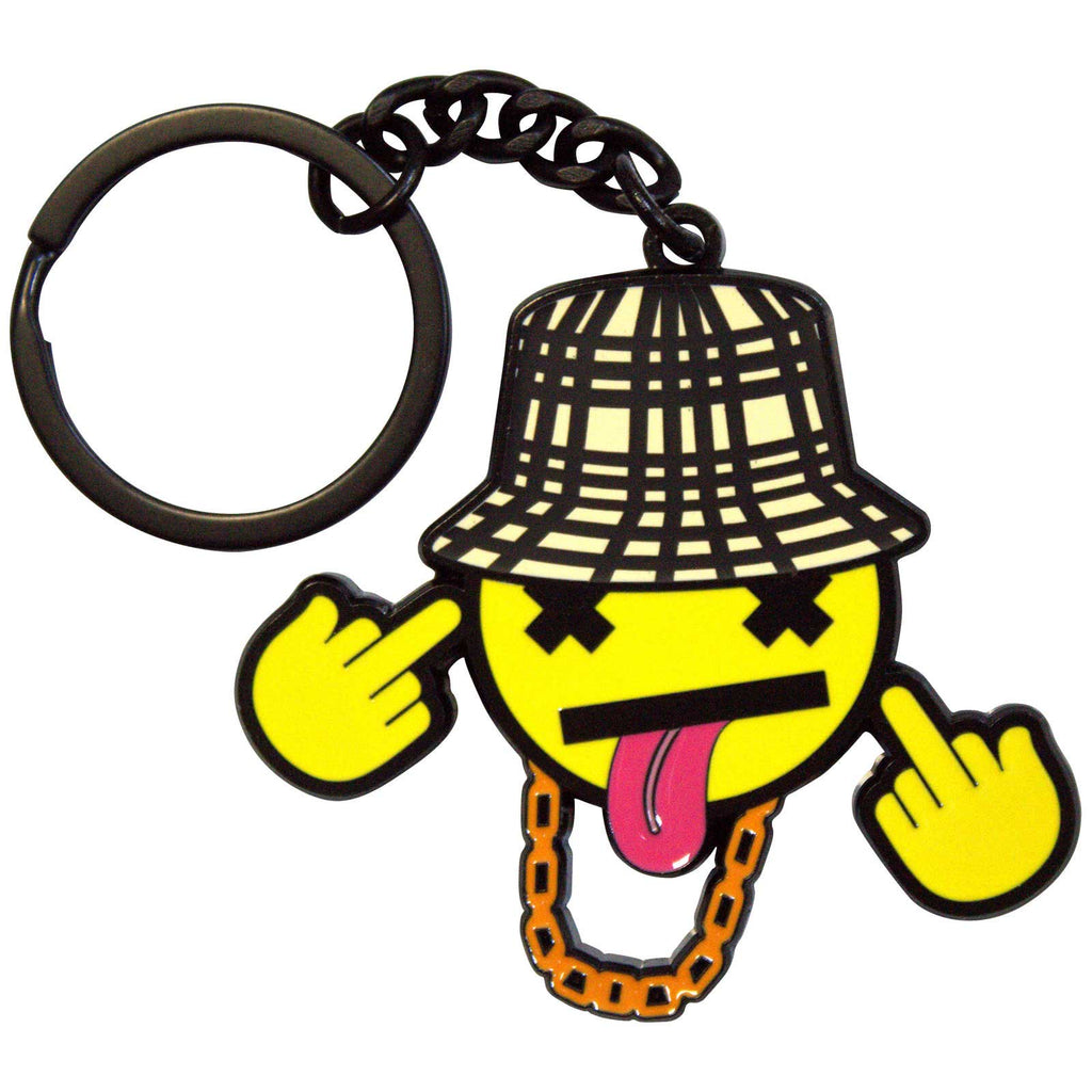 Bad Boy Chiller Crew Keychain: Disrespectful Emblem