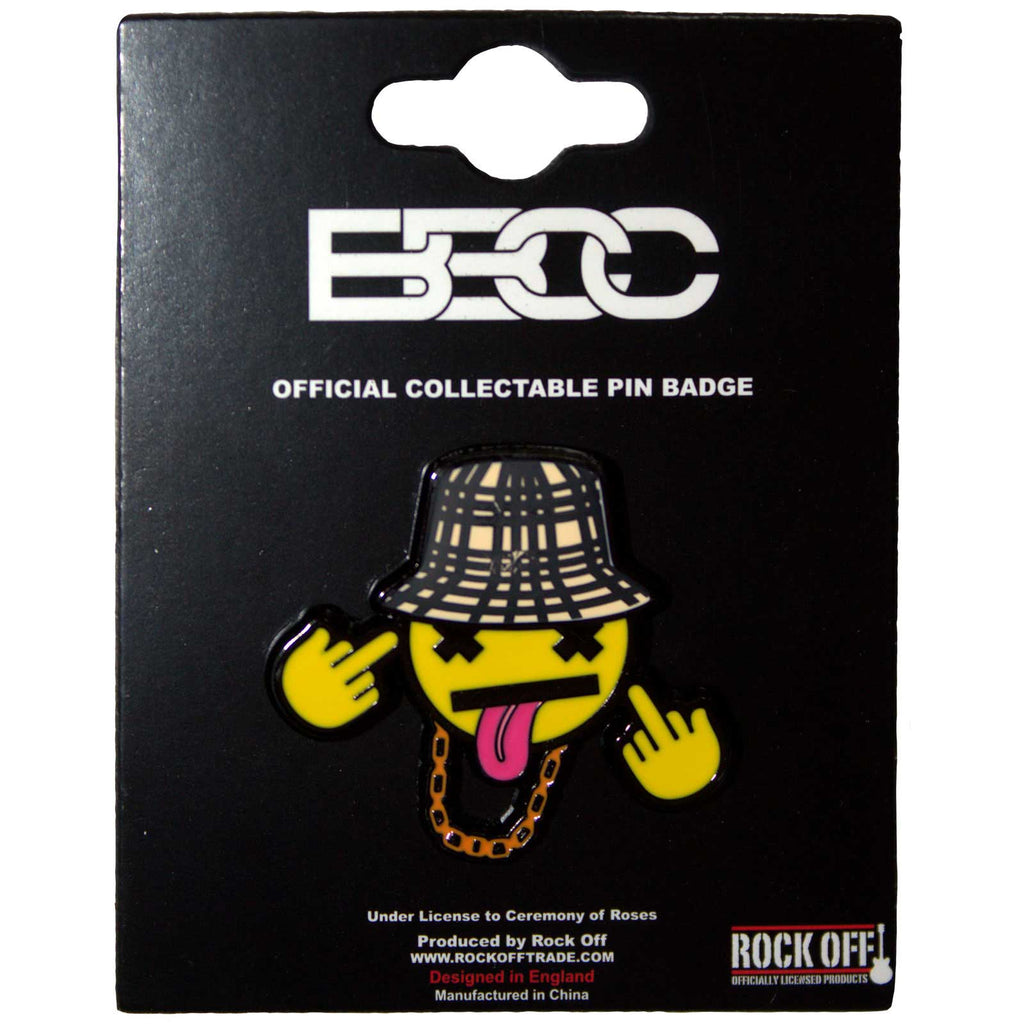 Bad Boy Chiller Crew Pin Badge: Disrespectful Emblem