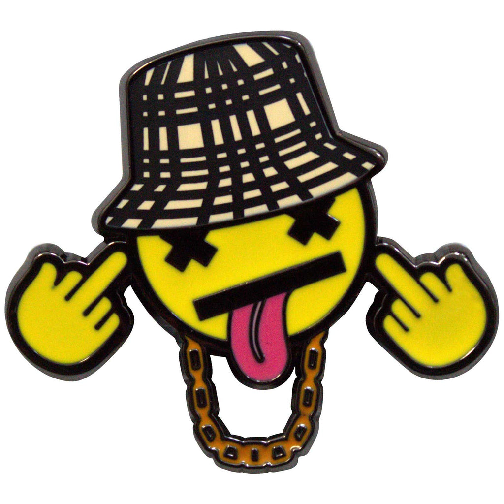 Bad Boy Chiller Crew Pin Badge: Disrespectful Emblem