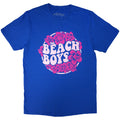 The Beach Boys Unisex T-Shirt: Floral Print (Blue)