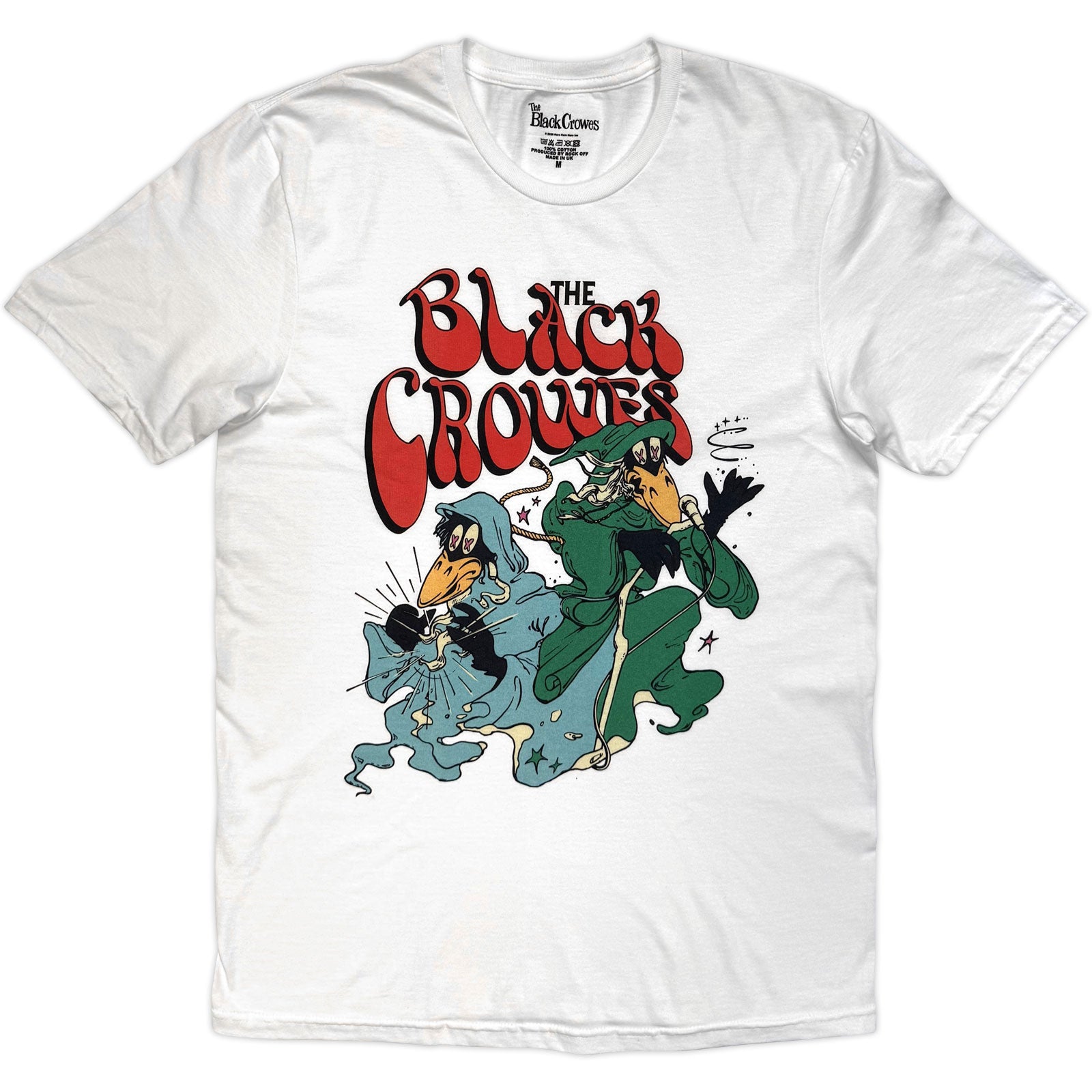 The Black Crowes Unisex T-Shirt: Wizard Cloaks (White)