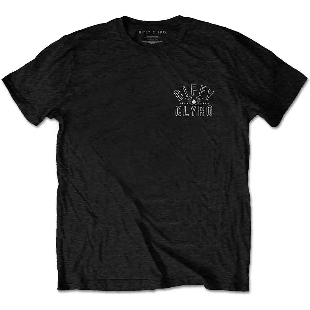 Biffy Clyro Unisex T-Shirt: Dolls (Black) (Back Print)