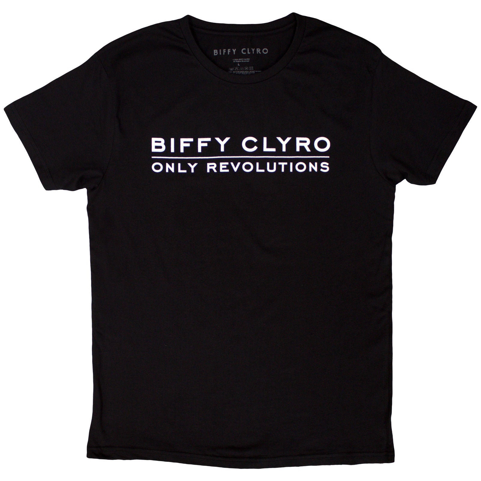 Biffy Clyro Unisex T-Shirt: Only Revolutions (Black)