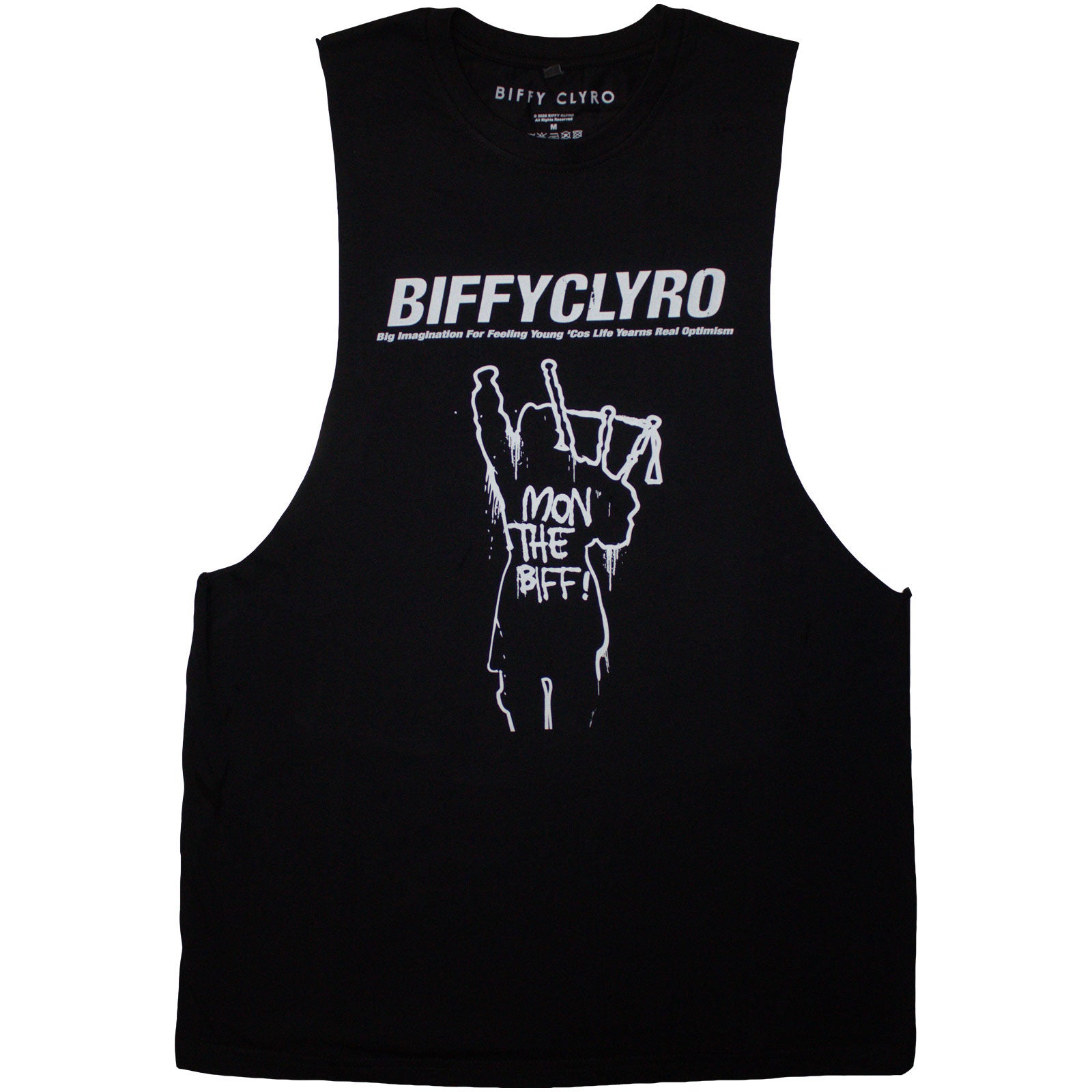 Biffy Clyro Unisex Vest T-Shirt: Big Imagination (Black)