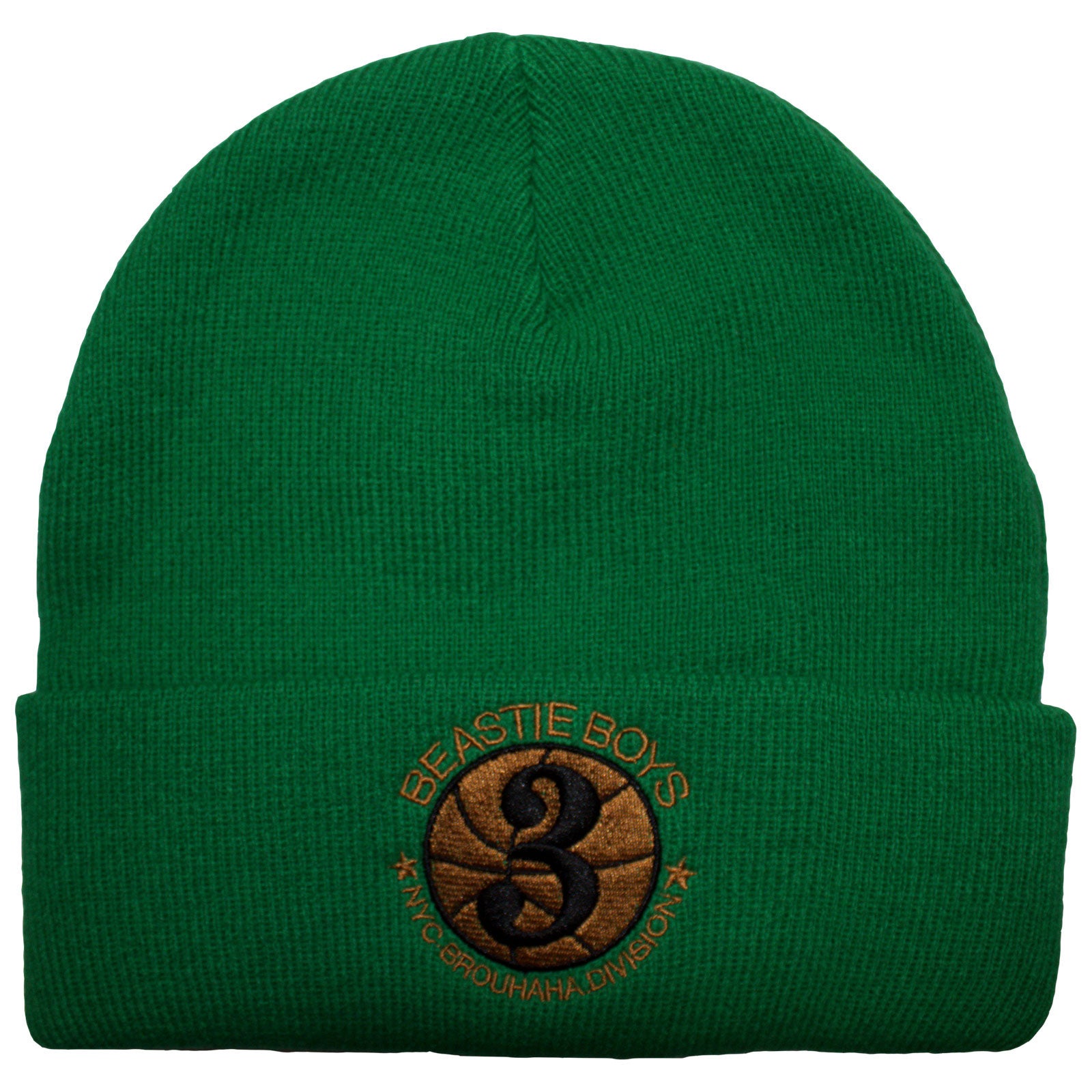 The Beastie Boys Unisex Beanie Hat: NYC Brouhaha Division (Green)