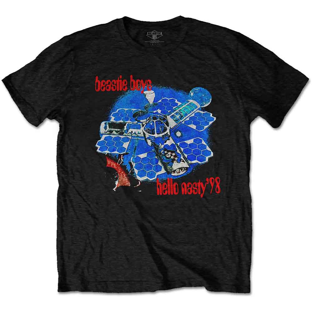 The Beastie Boys Unisex T-Shirt: Hello Nasty (Black) (Back Print)