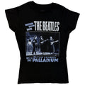 The Beatles Ladies T-Shirt: 1963 The Palladium (Black)