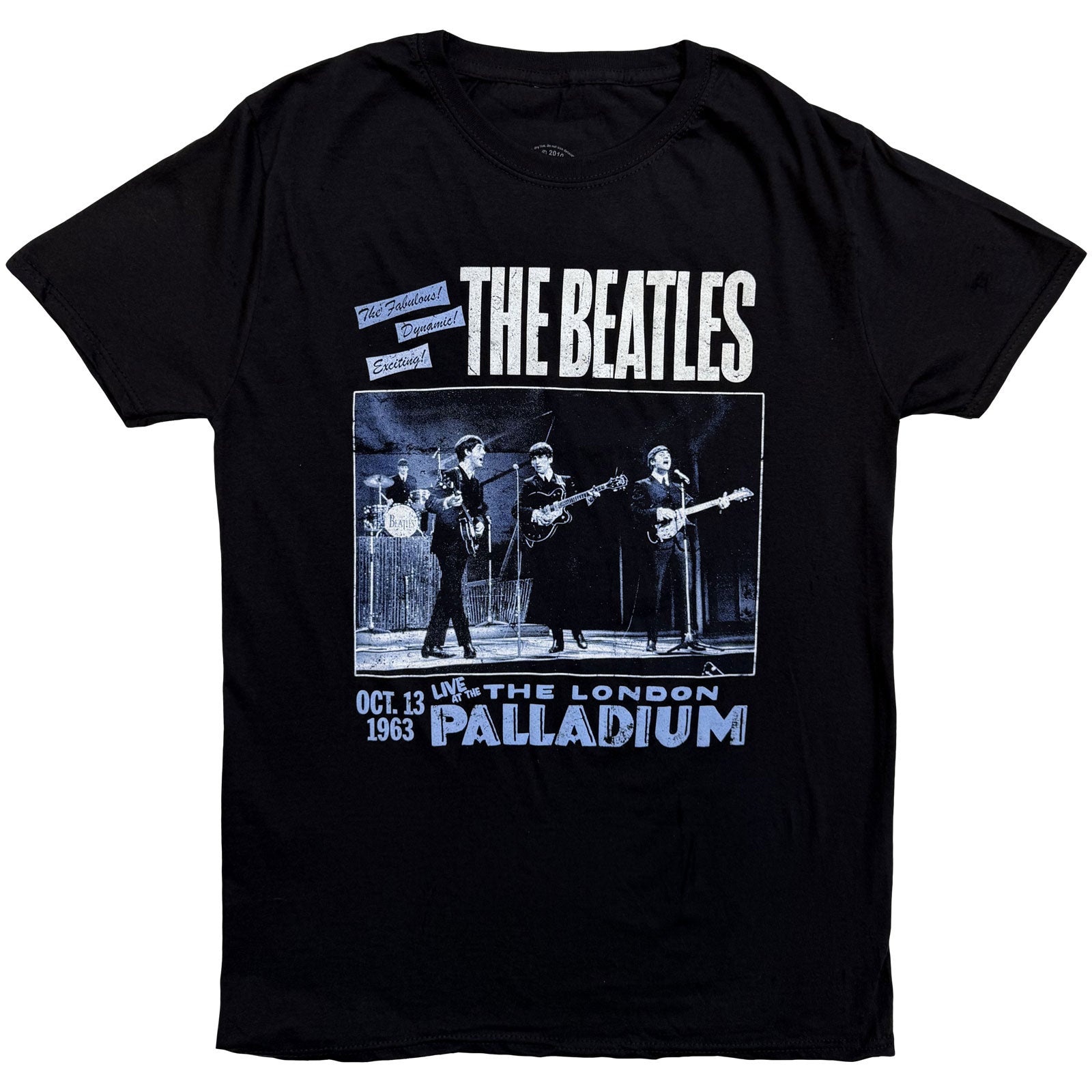 The Beatles Unisex T-Shirt: 1963 The Palladium (Black)