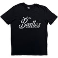 The Beatles Unisex T-Shirt: Bug Logo (Black)