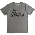 The Beatles Unisex T-Shirt: Bug Logo (Grey)
