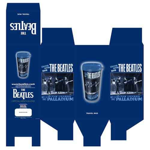 The Beatles Travel Mug: Palladium Plastic