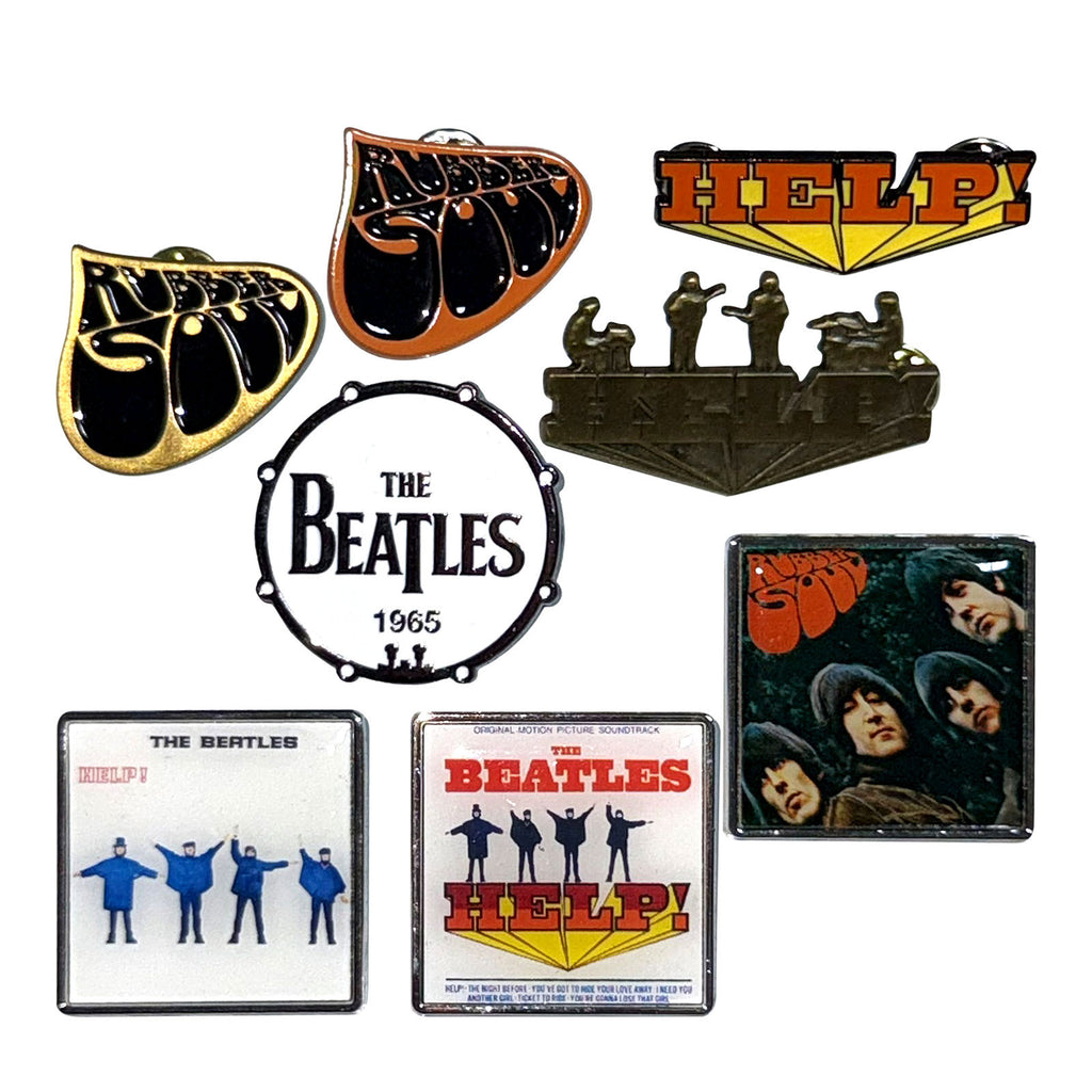 The Beatles Pin Badge Set: 1965