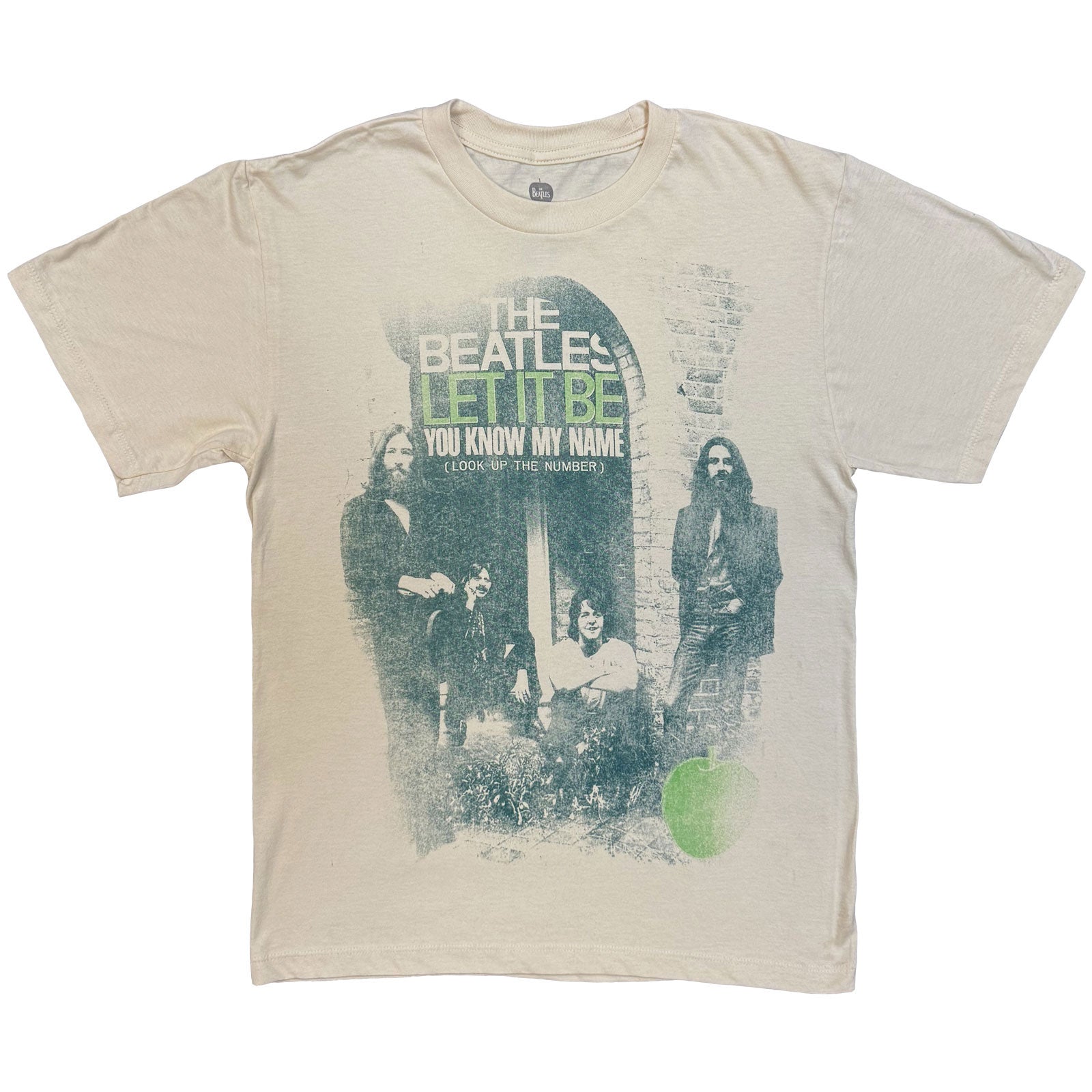 The Beatles Kids T-Shirt: Let It Be/You Know My Name (Natural)(LOS)