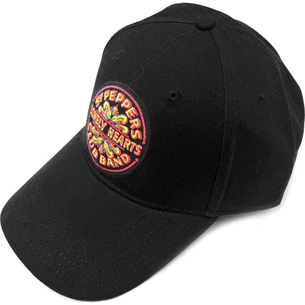 The Beatles Unisex Baseball Cap: Sgt. Pepper (Black)