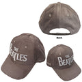The Beatles Unisex Baseball Cap: Drop T Logo & Apple Corduroy (Grey)
