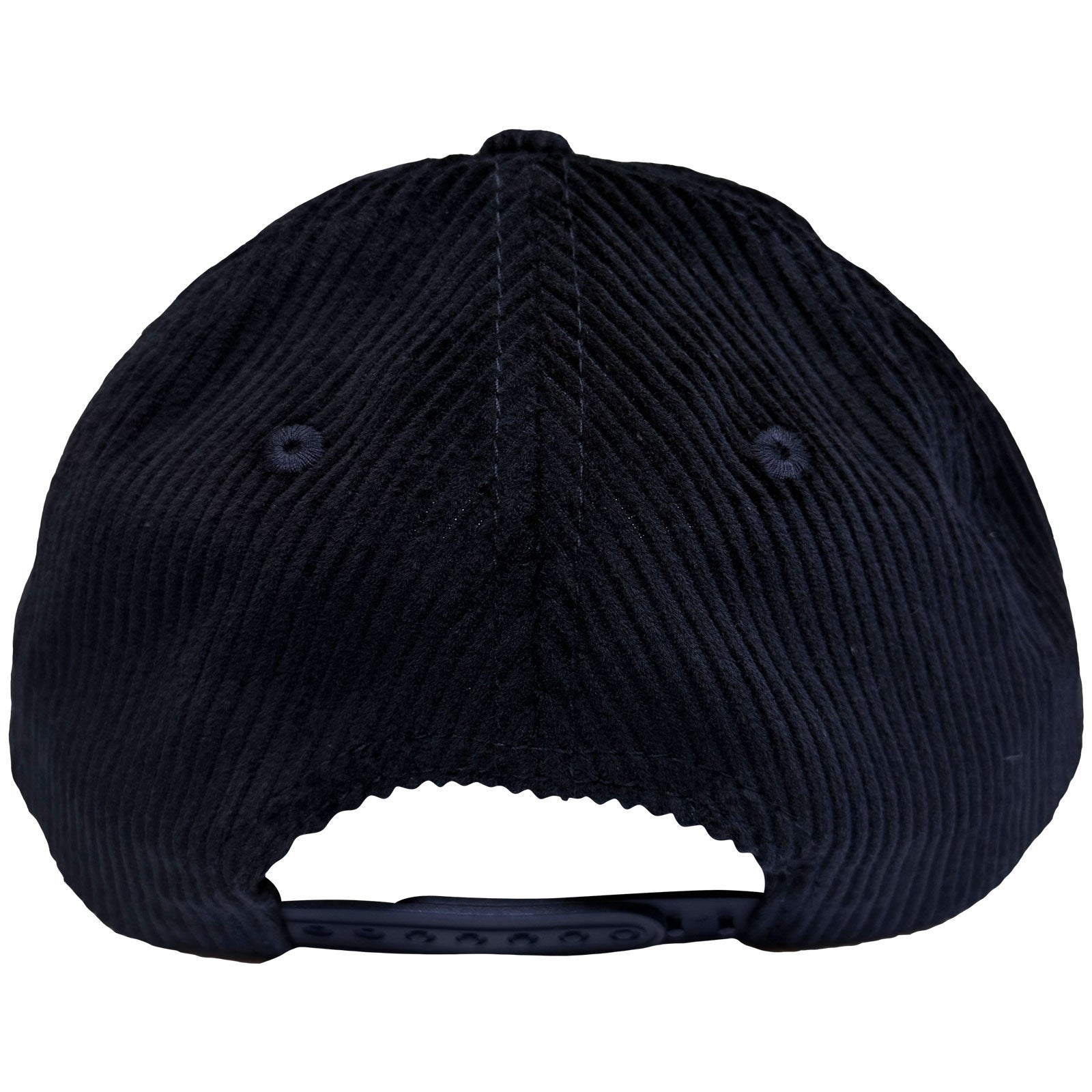 The Beatles Unisex Baseball Cap: Drop T Logo & Apple Corduroy (Navy Blue)