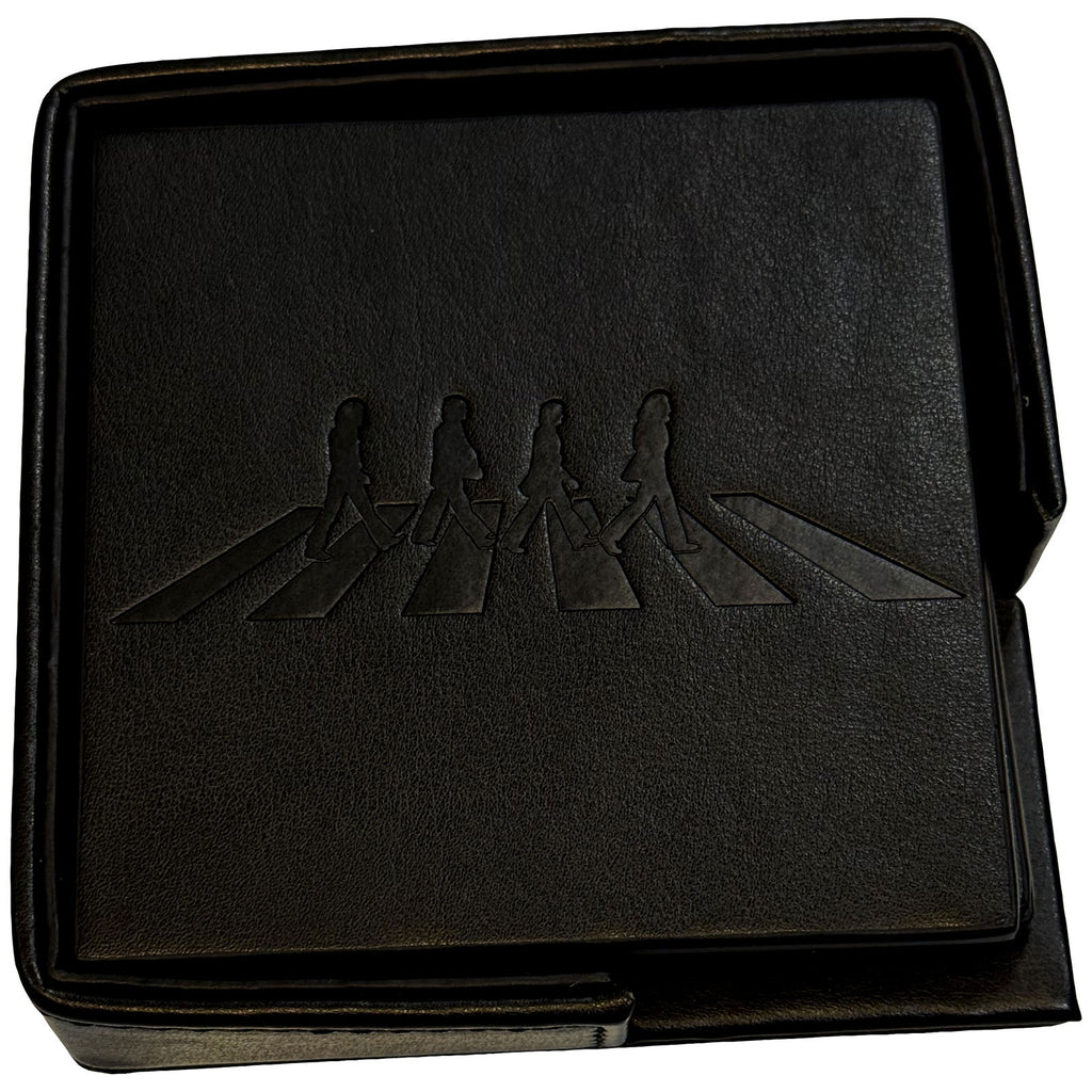 The Beatles 4-Piece Coaster Set: Crossing (Premium)