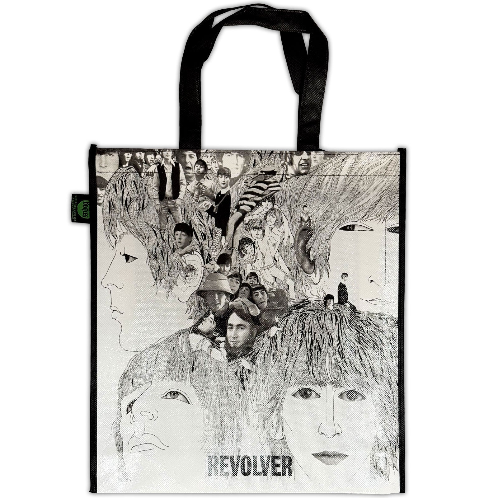The Beatles Eco Shopper: Revolver Shiny Version (White) (Back Print)
