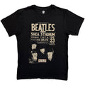 The Beatles Unisex T-Shirt: Shea '66 (Black)