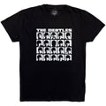 The Beatles Unisex T-Shirt: Hard Days Night Faces Mono (Black)