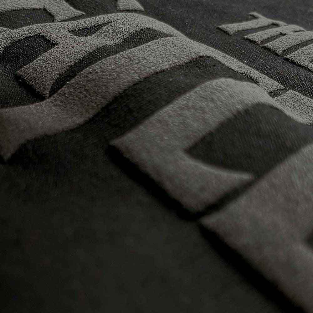 The Beatles Unisex Pullover Hoodie: Drop T Logo & Apple (Black) (Hi-Build)