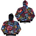 The Beatles Unisex Pullover Hoodie: Song Titles (Black) (All Over Print)