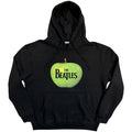 The Beatles Unisex Pullover Hoodie: Apple Logo (Black)