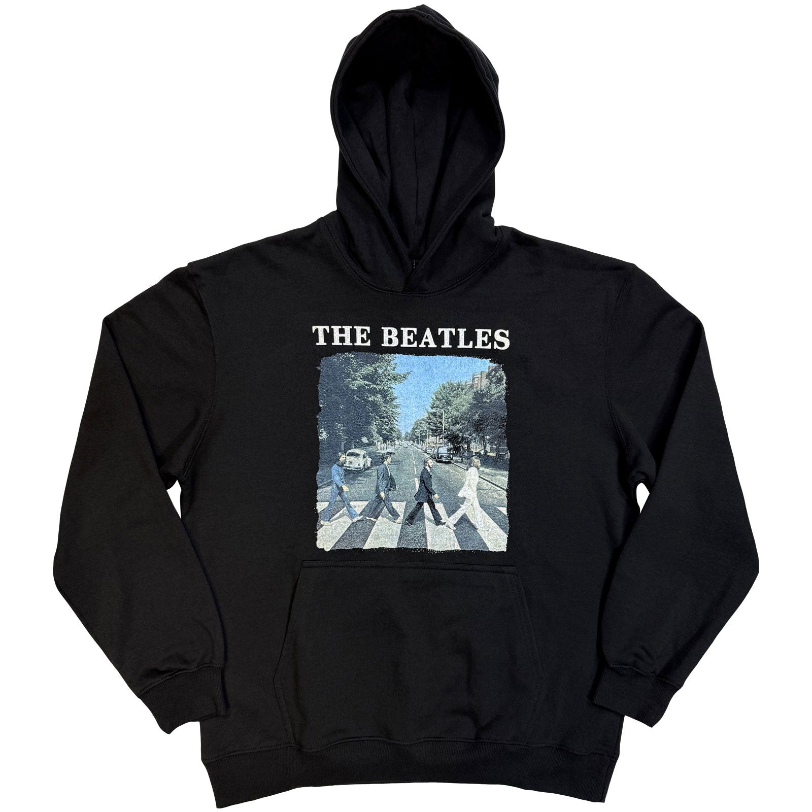 The Beatles Unisex Pullover Hoodie: Abbey Road (Black)