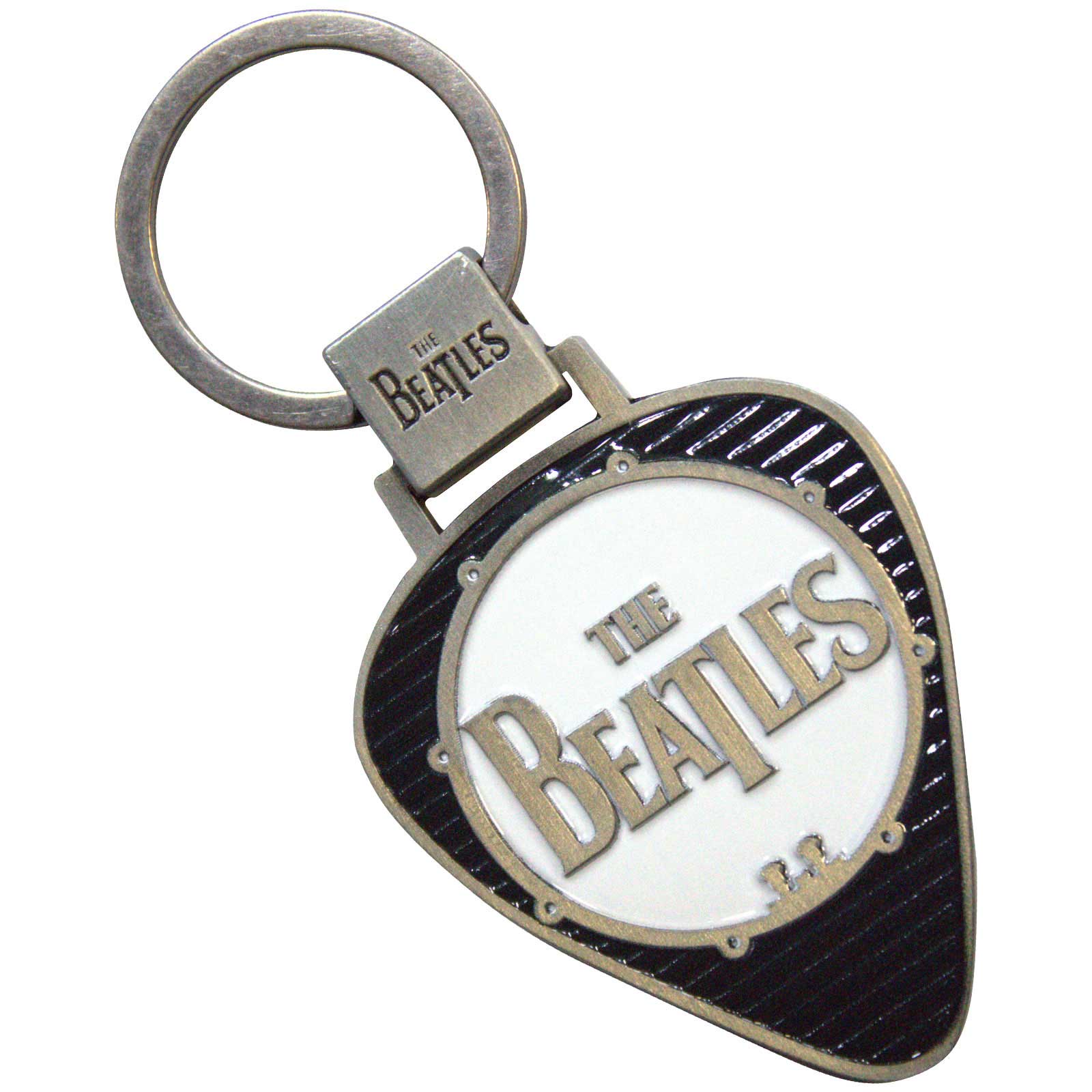 The Beatles Keychain: Drum Logo Plectrum