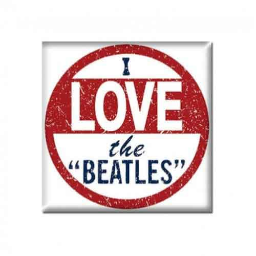 The Beatles Fridge Magnet: I Love The Beatles