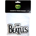 The Beatles Fridge Magnet: Black Drop T Logo