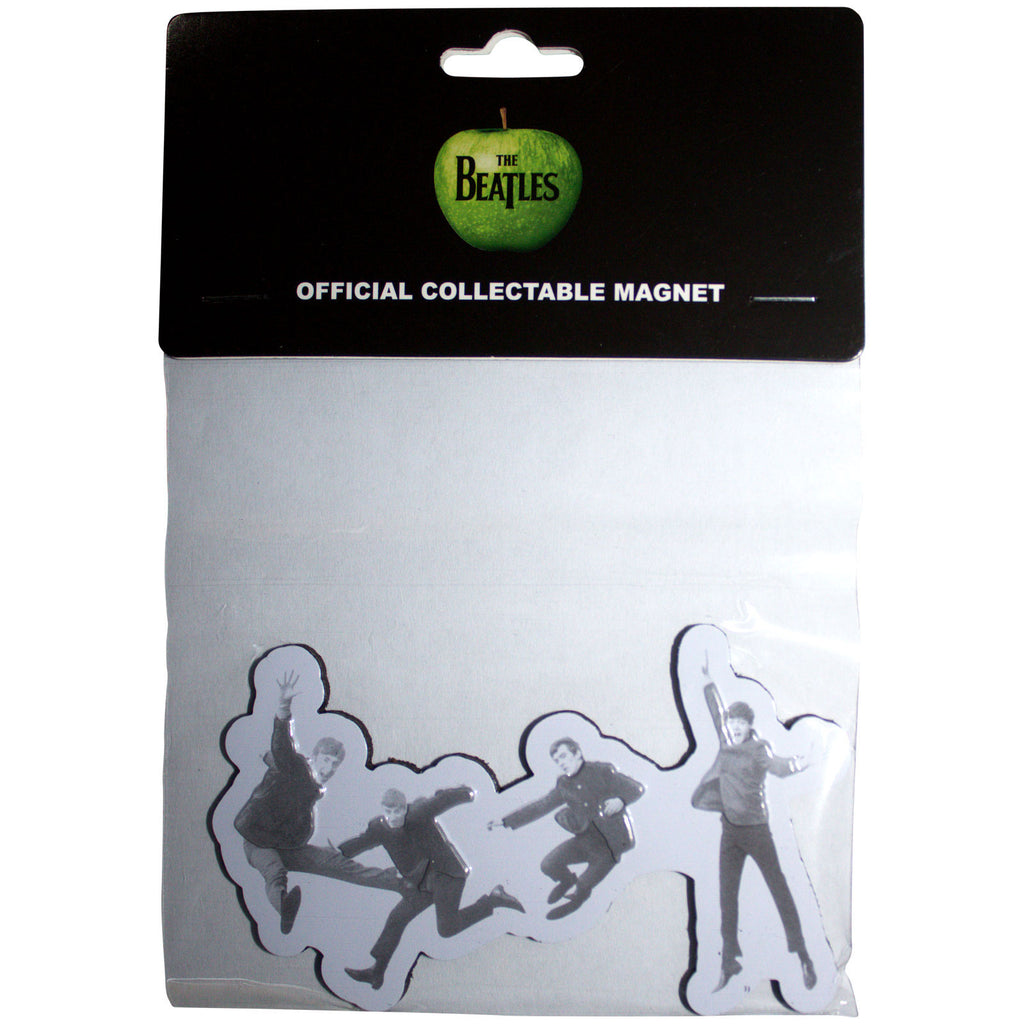 The Beatles Fridge Magnet: Jump Photo Embossed